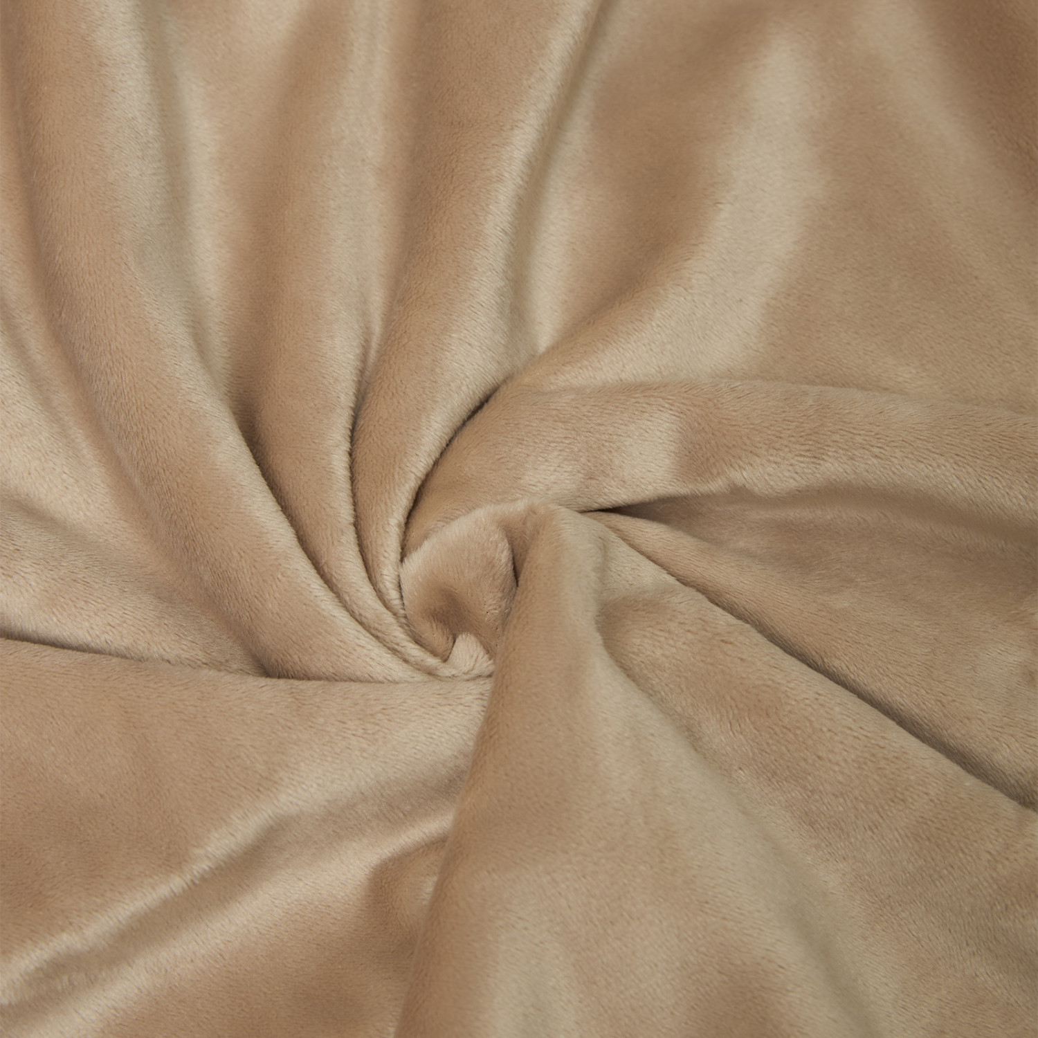 Плед Soft fur, бежевый - фото № 2