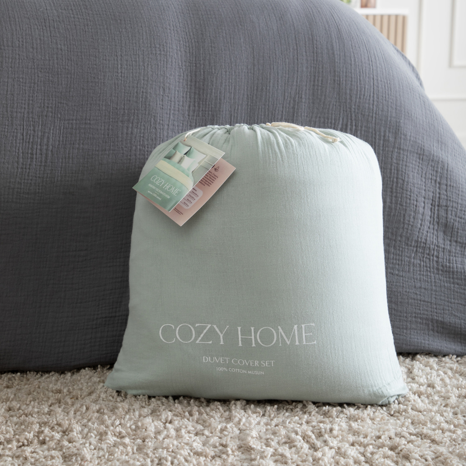 Постельное белье Облако мяты/Nuvola menta - фото № 11