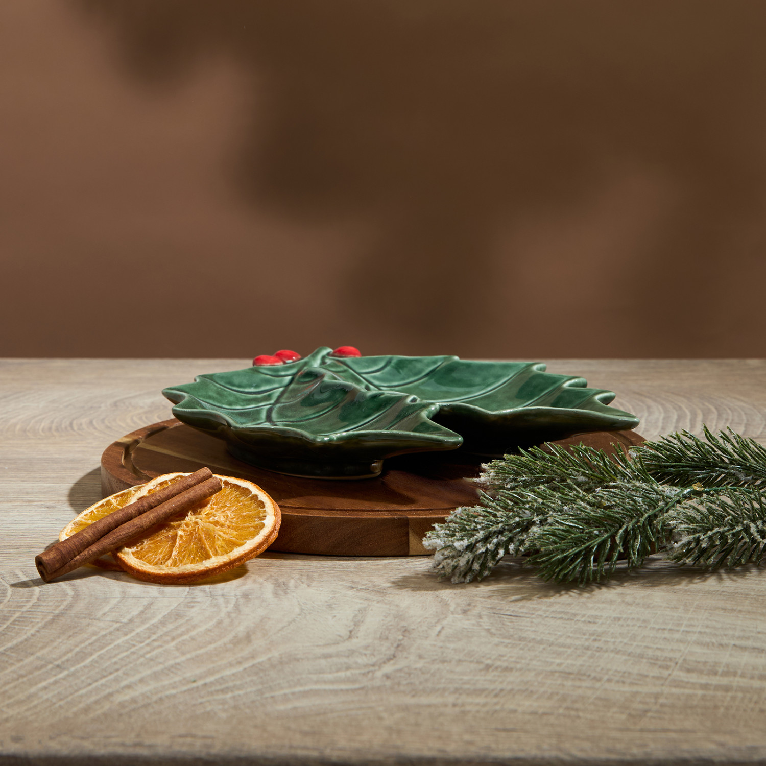 Блюдо Зеленый лист/Foglia Verde II - фото № 2