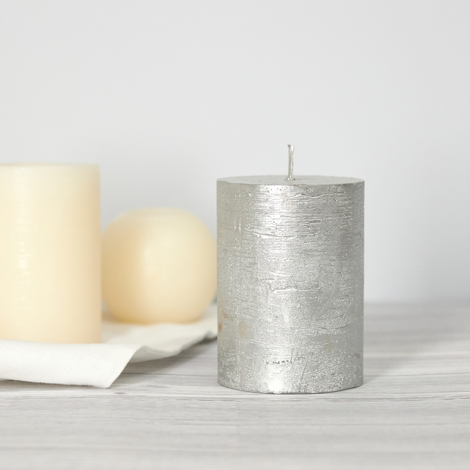 Свеча Fiamma Silver классическая I - фото № 3