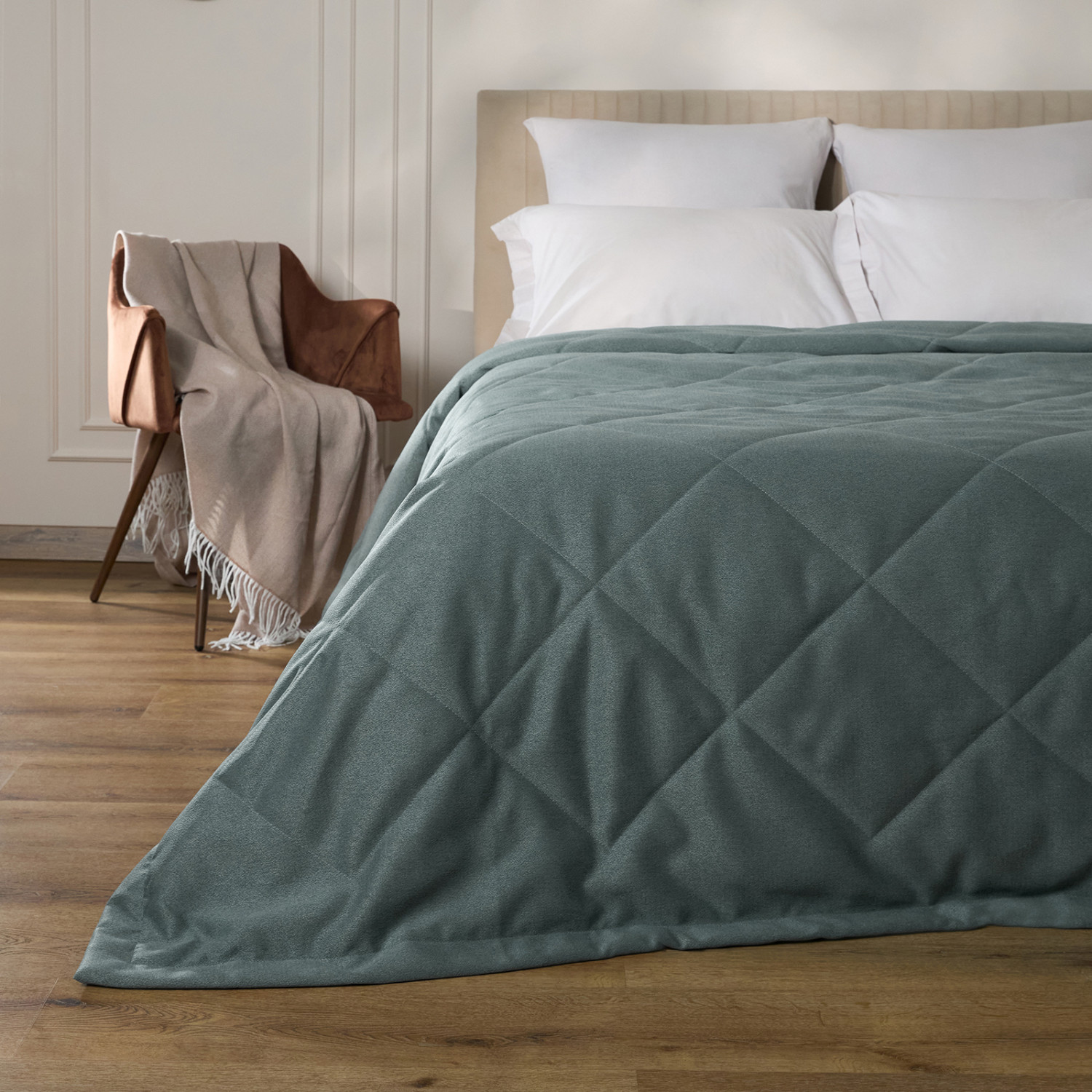 Покрывало Toggia, изумруд