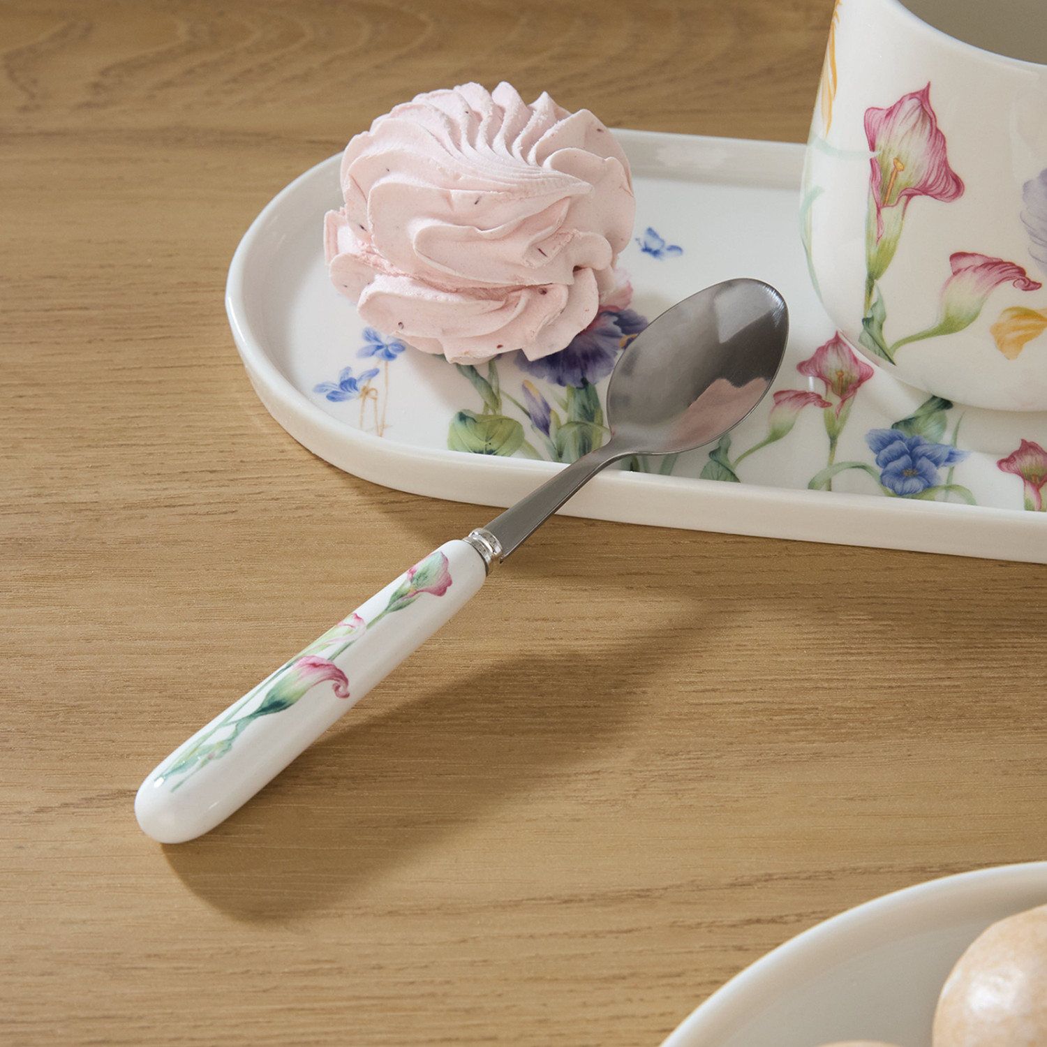 Набор десертных ложек Ирисы/Irises