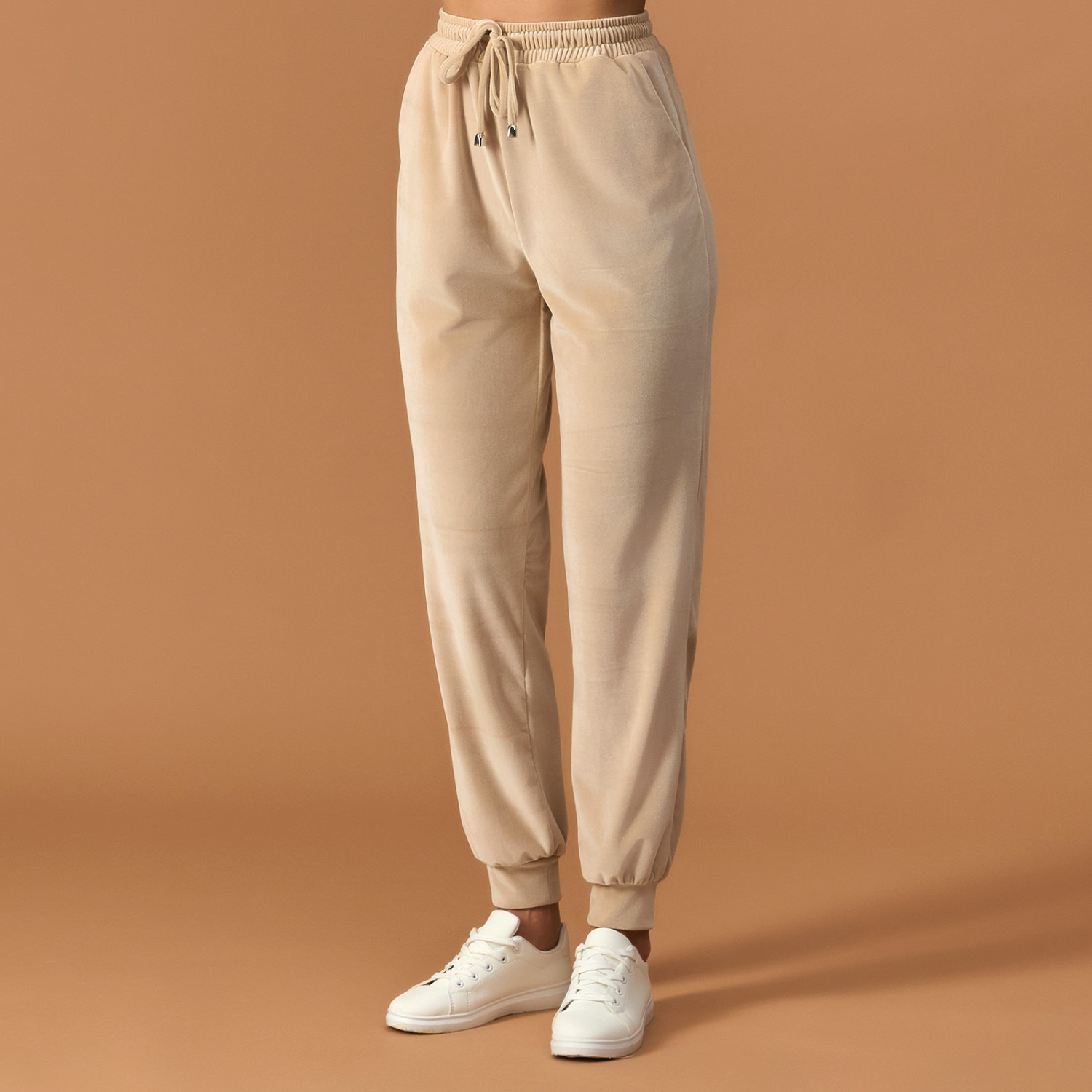 Комплект Velours, бежевый - фото № 6