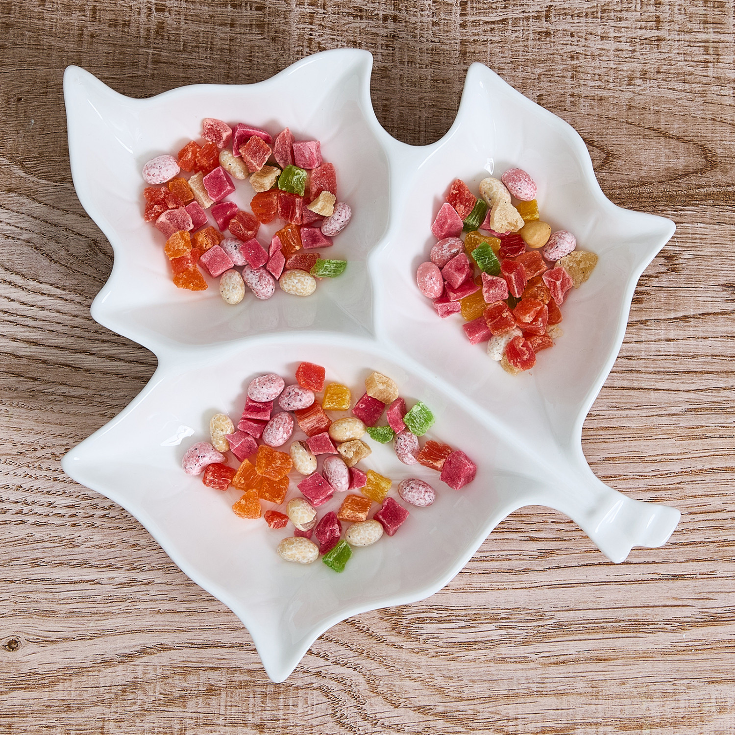 Менажница Marshmallows в виде листа - фото № 2