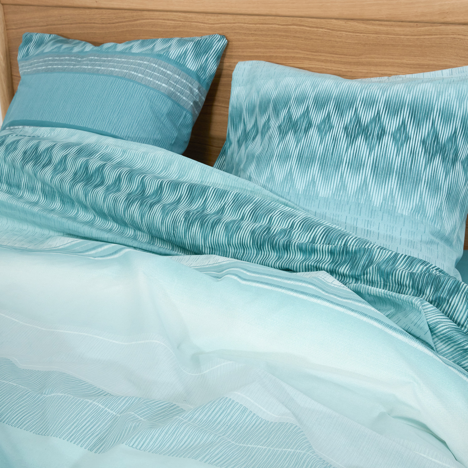 Постельное белье Levia, бирюза - фото № 9