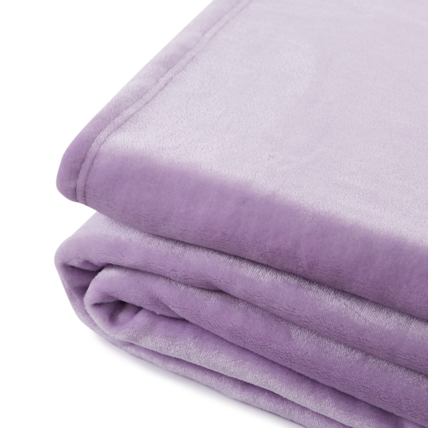 Плед Supersoft, сиреневый - фото № 6