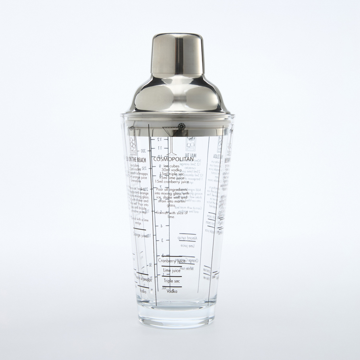 Шейкер коктейльный Сильветро/Silvetro II - фото № 2