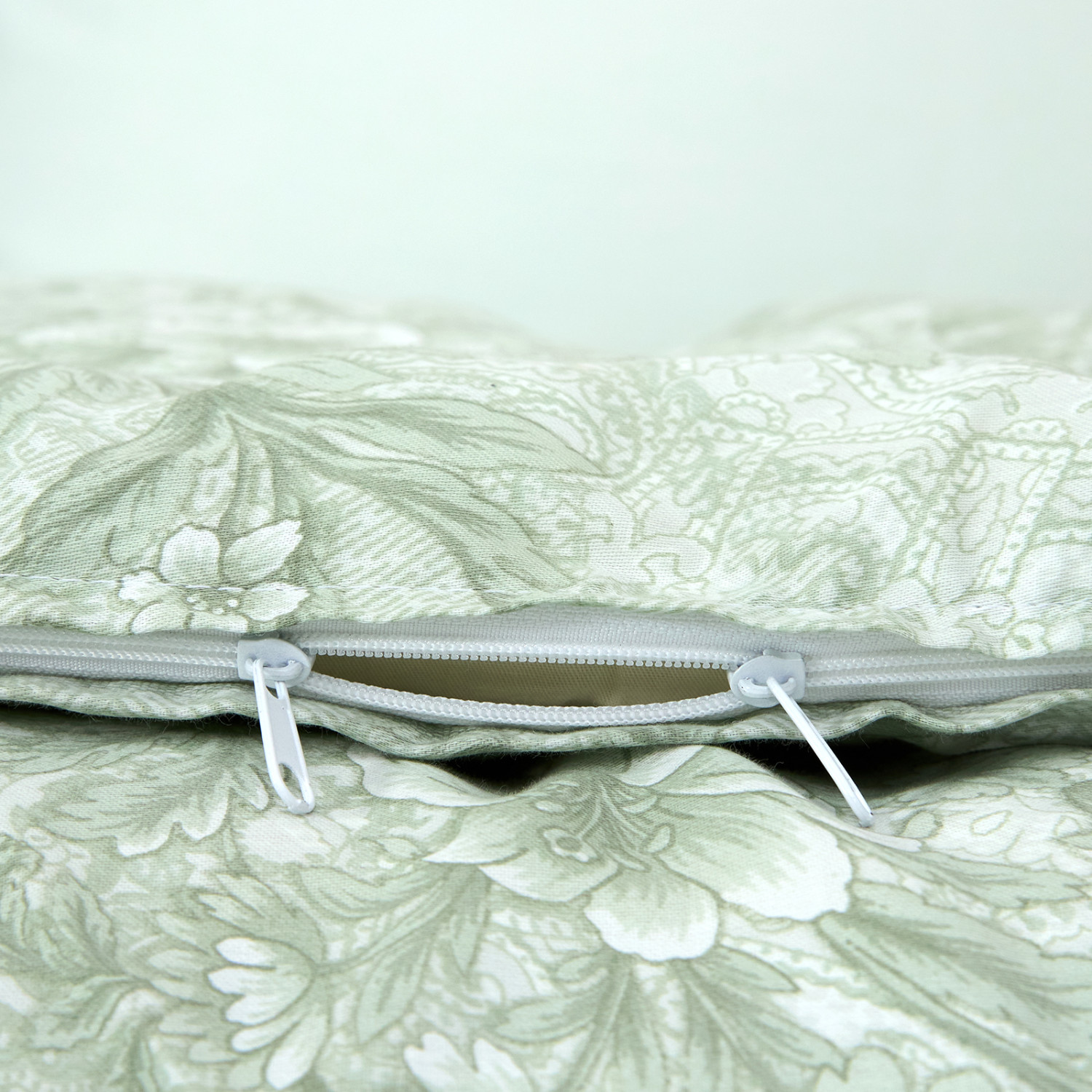 Постельное белье Venetto, зеленое (тубус) - фото № 12