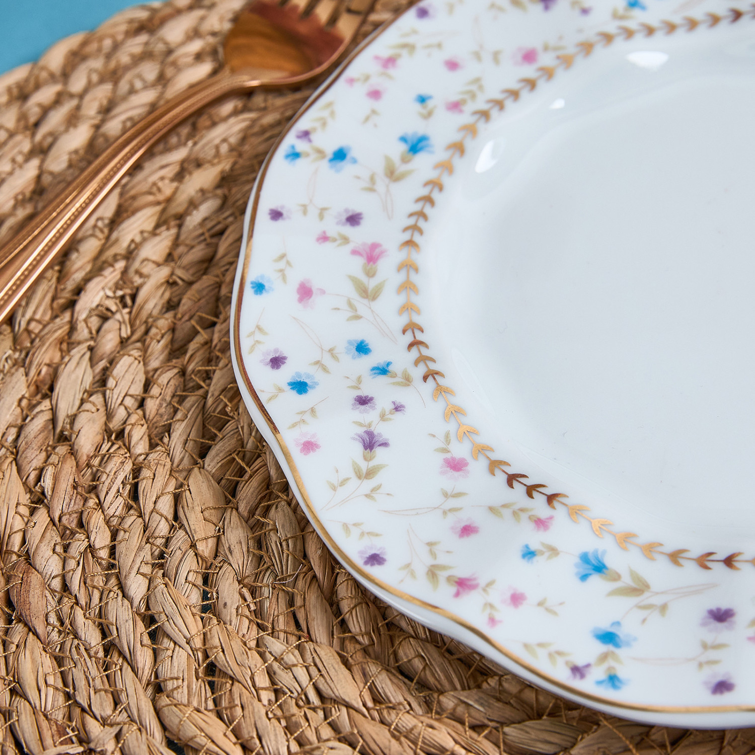 Тарелка Flower paradise - фото № 2