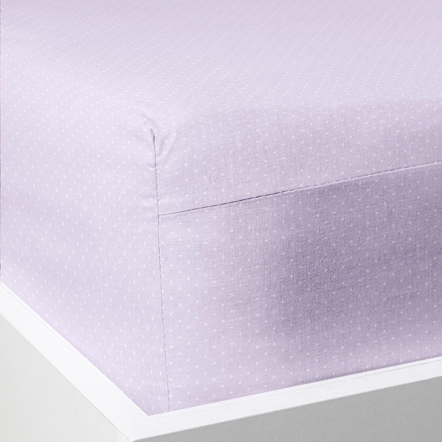 Простыня на резинке Lavender, горошек