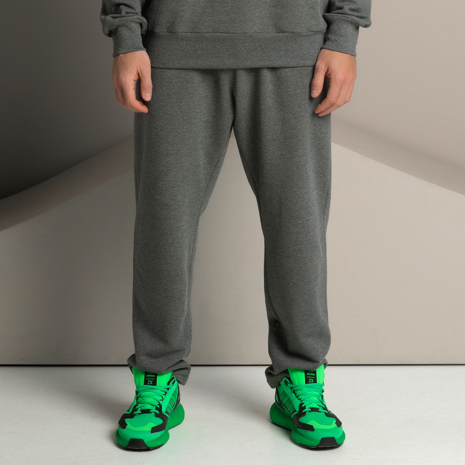 Брюки Массимо мужской/Massimo men, серые прямые