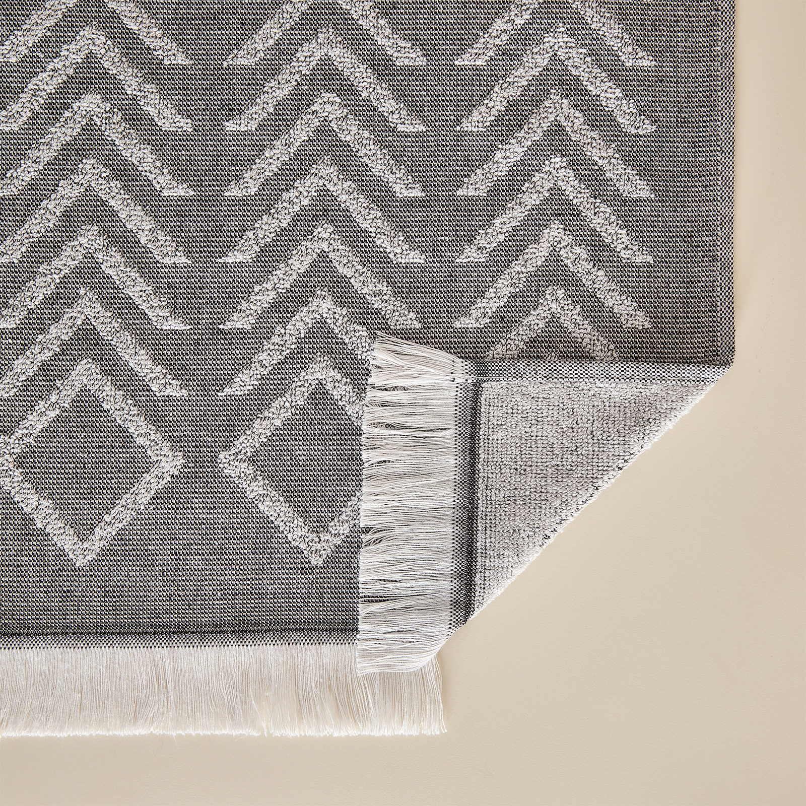 Комплект махровых полотенец Scaglia CozyHome, цвет серый, размер 50х70 (2 шт.) - фото 5