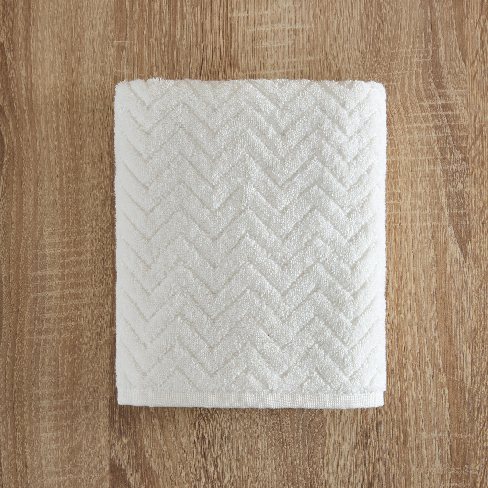 Полотенце махровое Zigzag, экрю CozyHome, цвет белый, размер 70х140 - фото 4