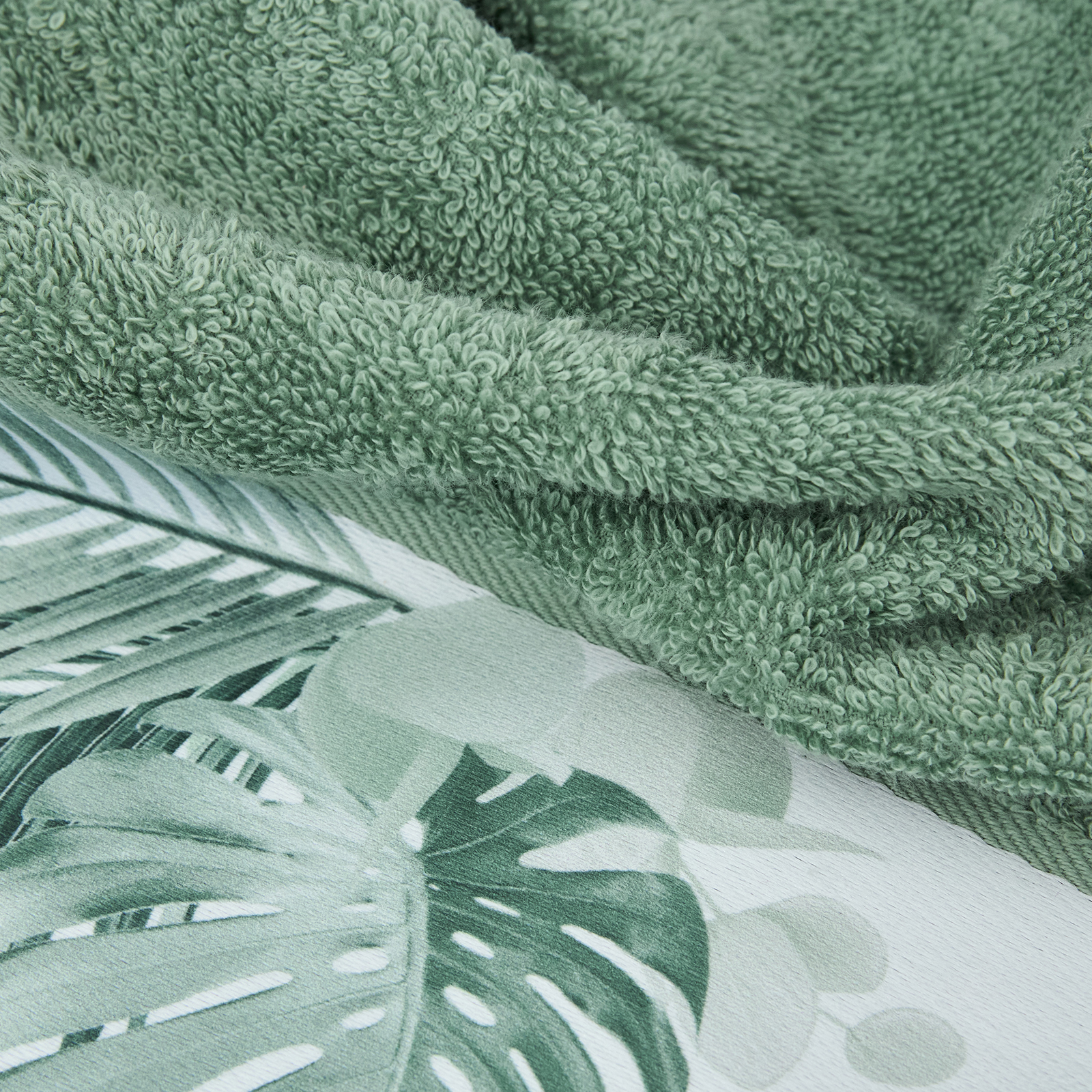 Полотенце махровое Samui CozyHome, цвет зеленый, размер 50х90 - фото 4