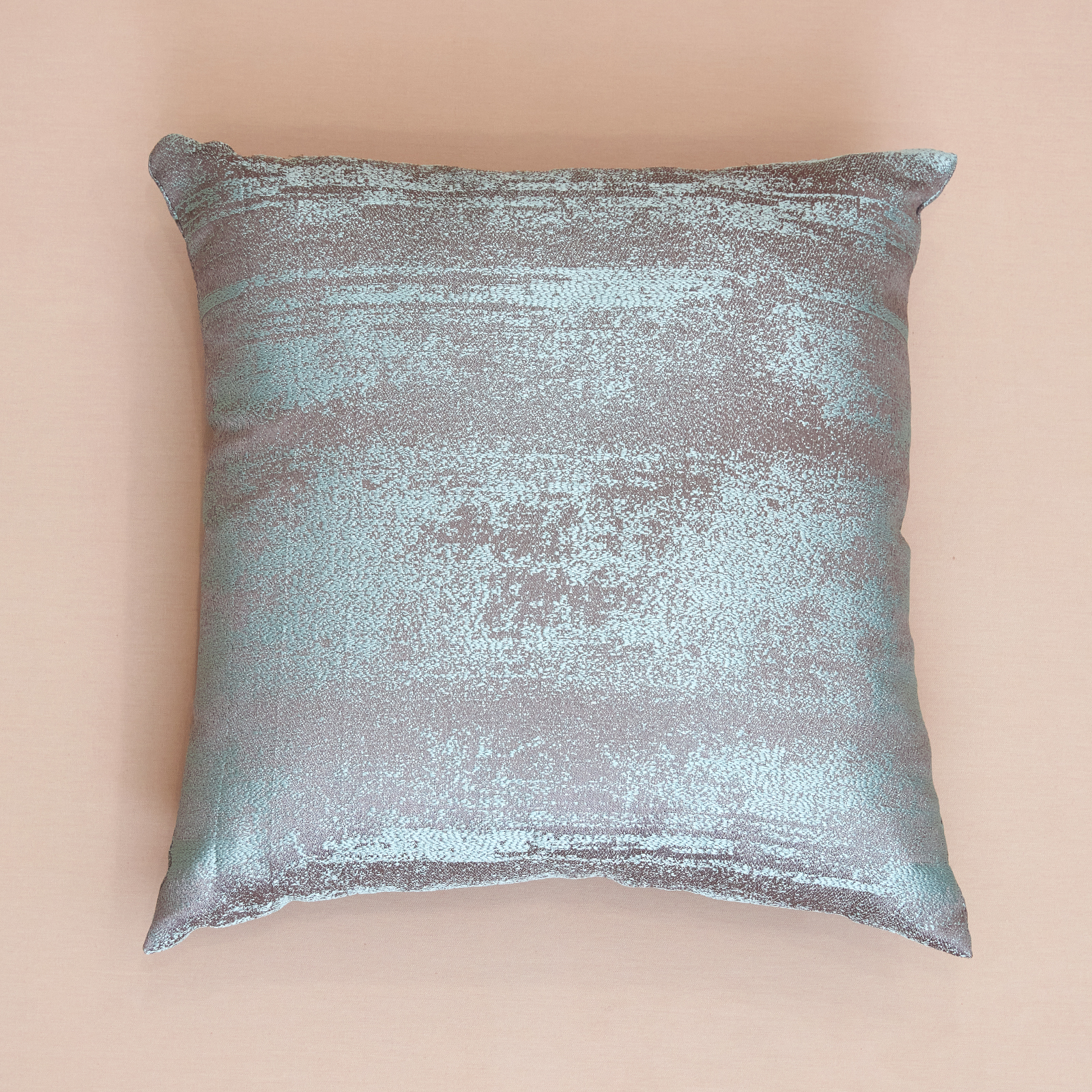 Подушка декоративная Роспись/Pittura, бирюзовая