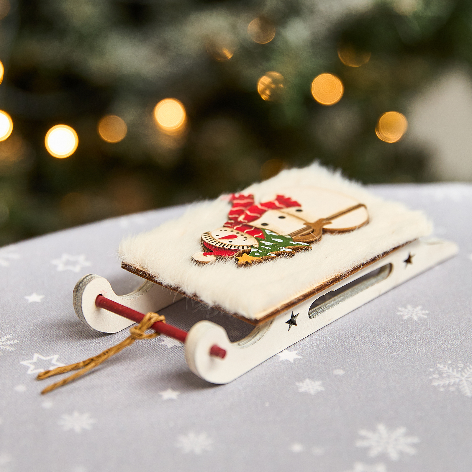 Подвесная декорация Santa's sleigh CozyHome, цвет мультиколор, размер Один размер - фото 1