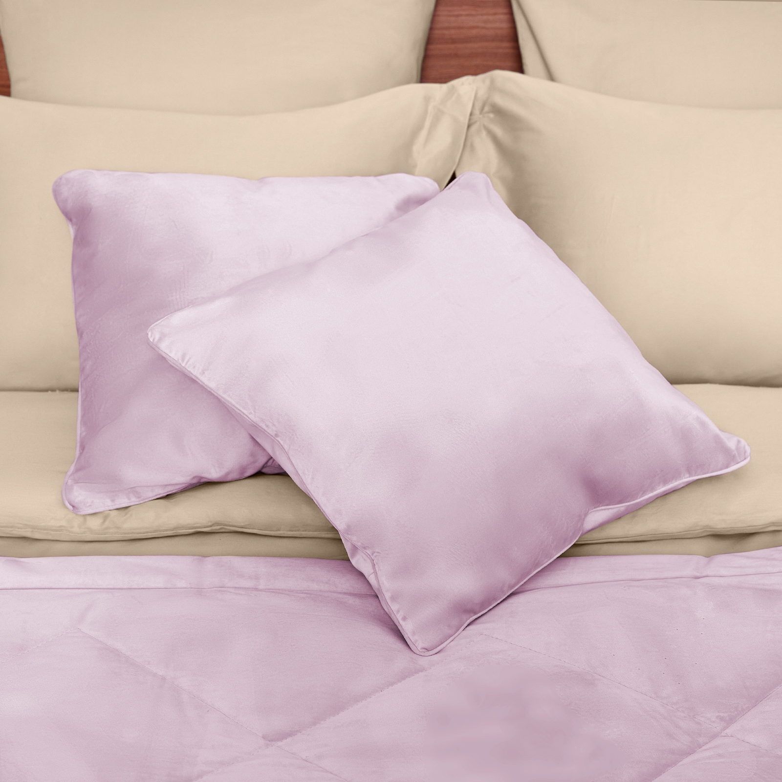 Подушка декоративная Vellut, сирень CozyHome, цвет сиреневый, размер 45х45 - фото 2