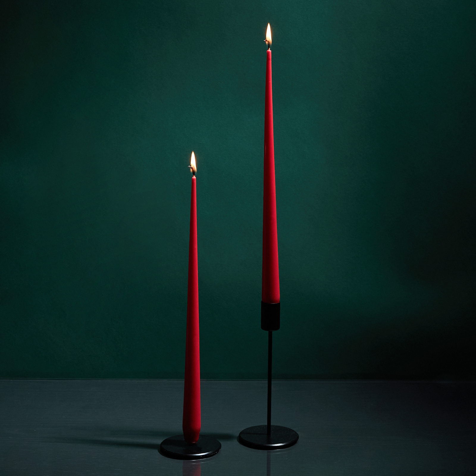 Набор свечей Поместье/Estate, красный