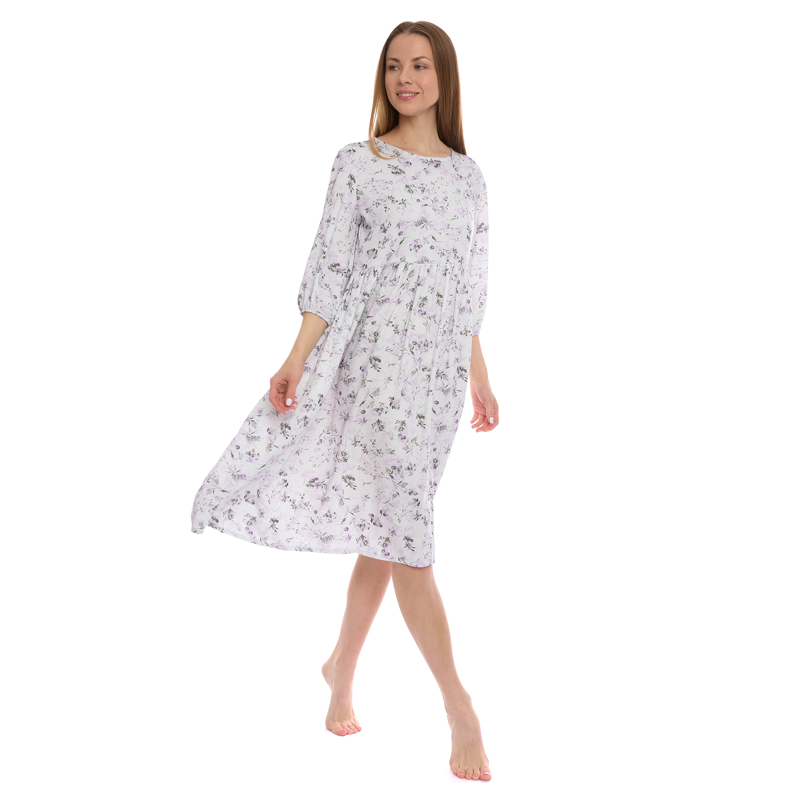 Платье Emilia-Romagnia CozyHome, цвет сиреневый, размер 44