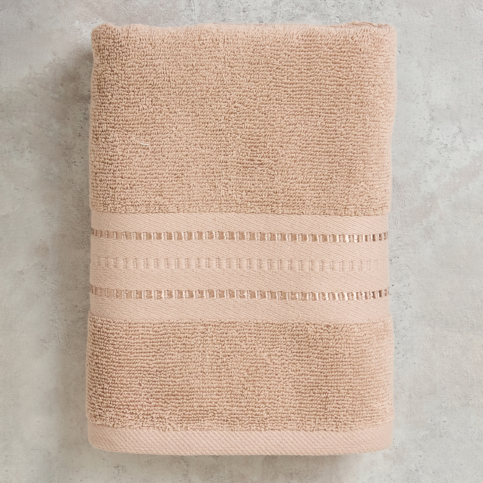 Полотенце махровое Базена/Basena, карамель