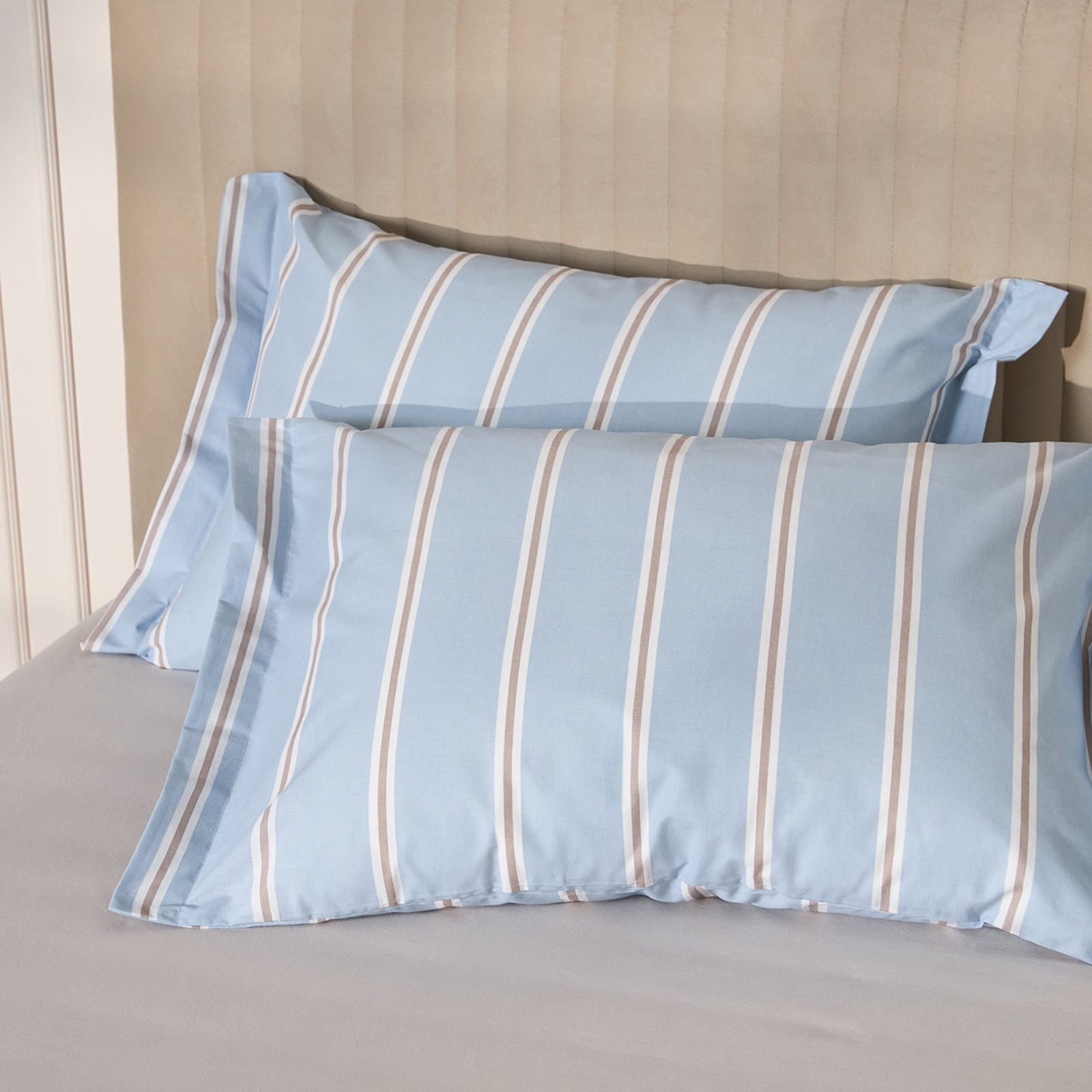 Комплект наволочек Ангел (полоска) с ушками