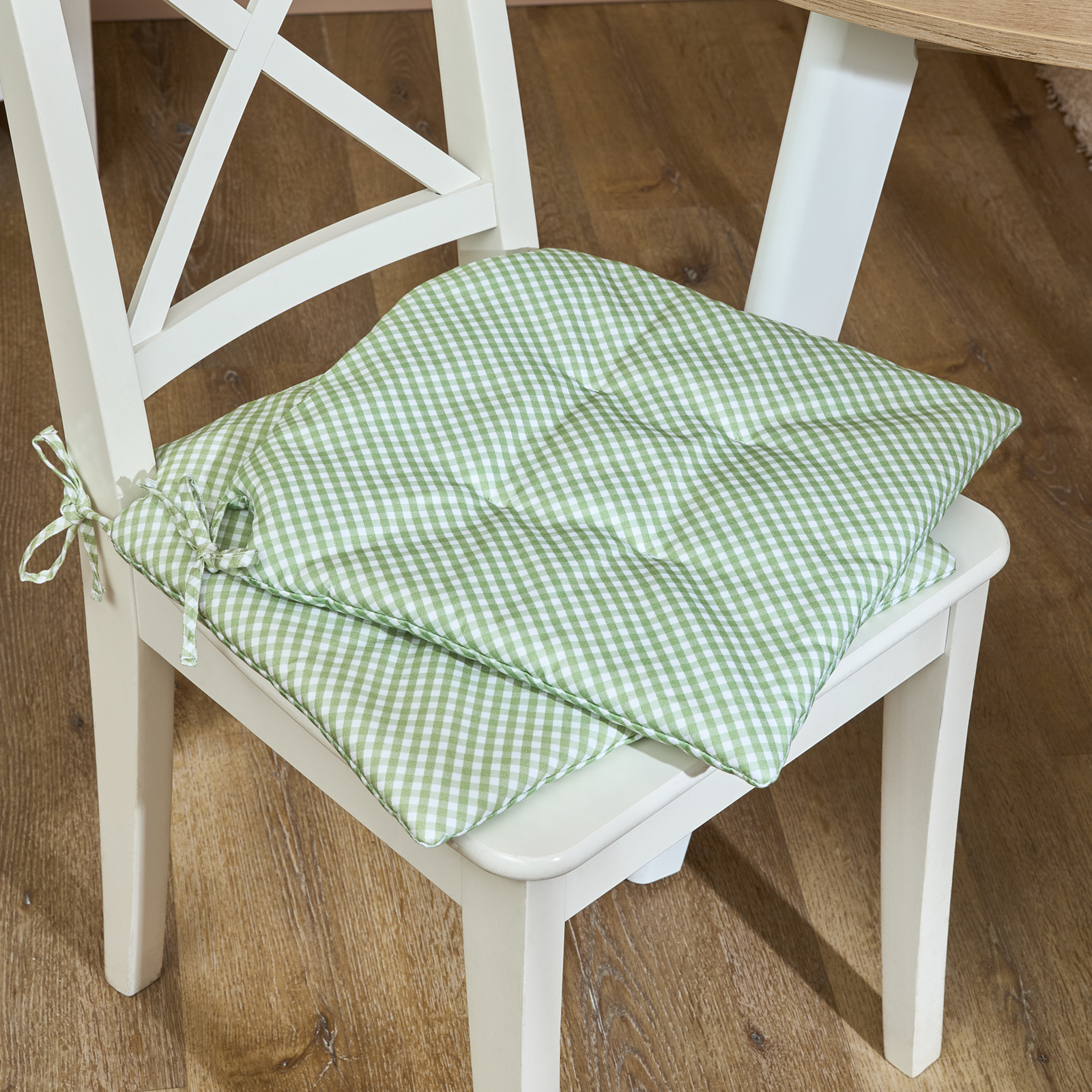 Подушка на стул Giardino, 2 шт. CozyHome, цвет зеленый, размер Один размер
