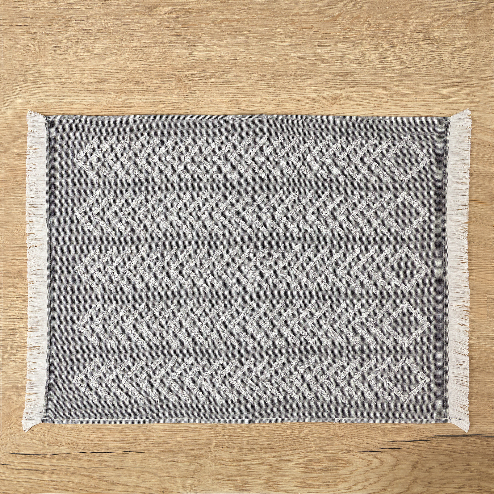 Комплект махровых полотенец Scaglia CozyHome, цвет серый, размер 50х70 (2 шт.) - фото 3