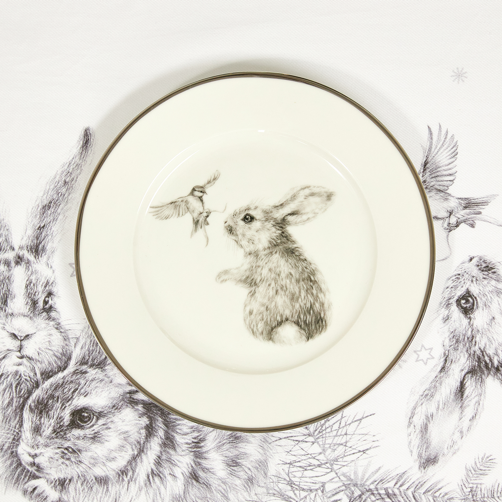 Тарелка Silver Rabbit I тарелка silver rabbit ii