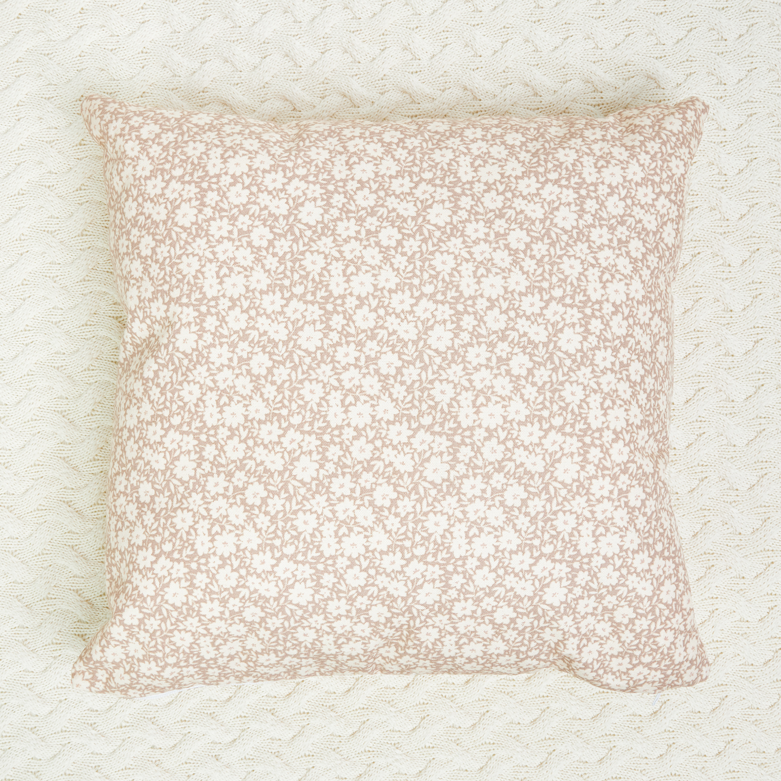 Подушка декоративная Milfer CozyHome, цвет бежевый, размер 45х45 - фото 1