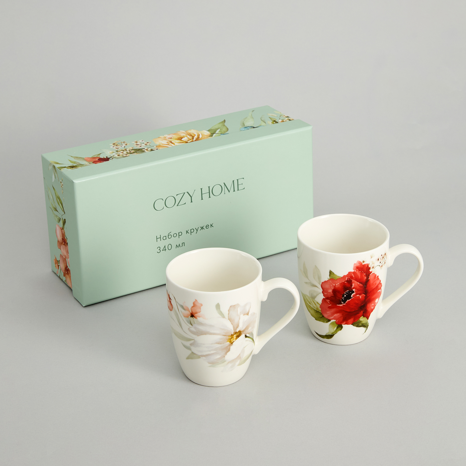 Набор кружек Цветущие луга/Prati Fioriti II