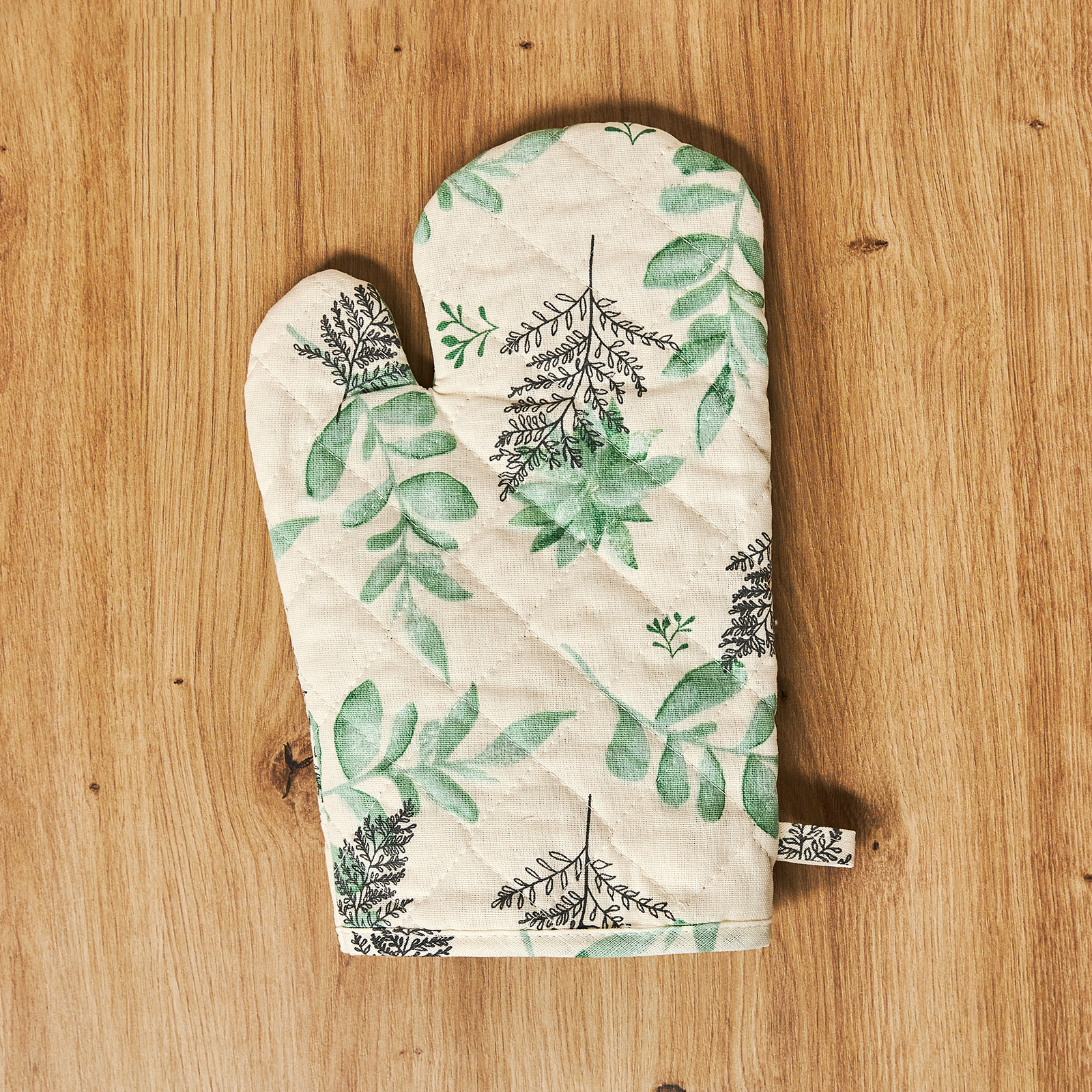 Прихватка-рукавица Эвкалипт комплект кухонный прихватка рукавица 18 28 романтика морское путешествие