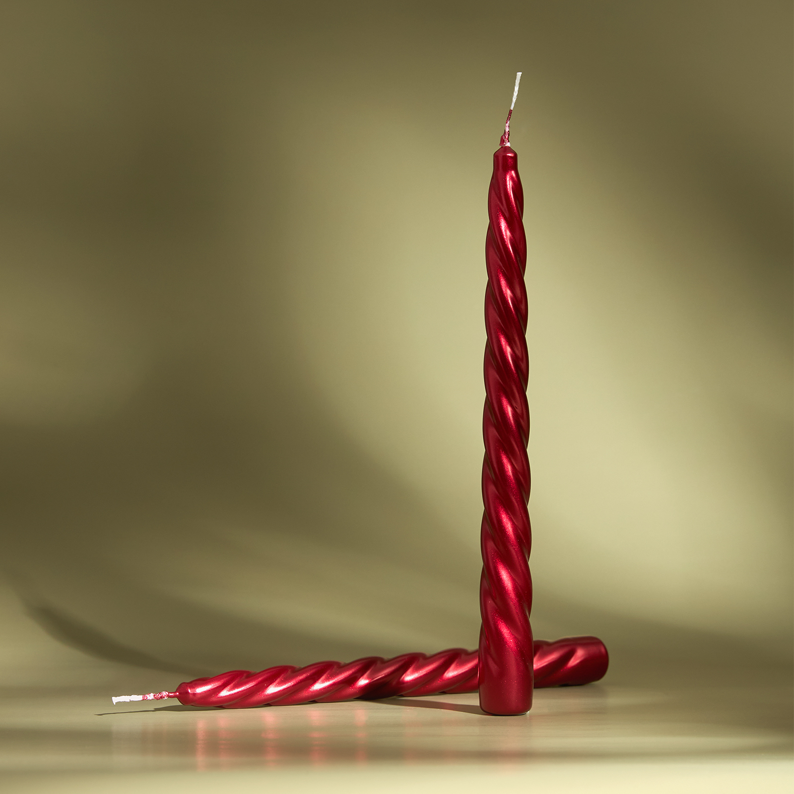 Набор свечей French Christmas II CozyHome, цвет красный, размер Один размер