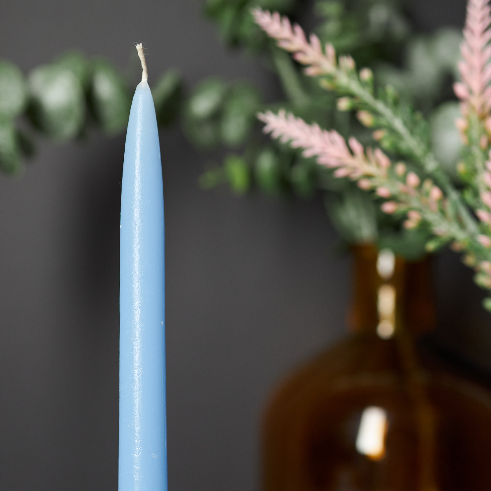 Свеча классическая столовая Ada CozyHome, цвет голубой, размер Один размер - фото 2
