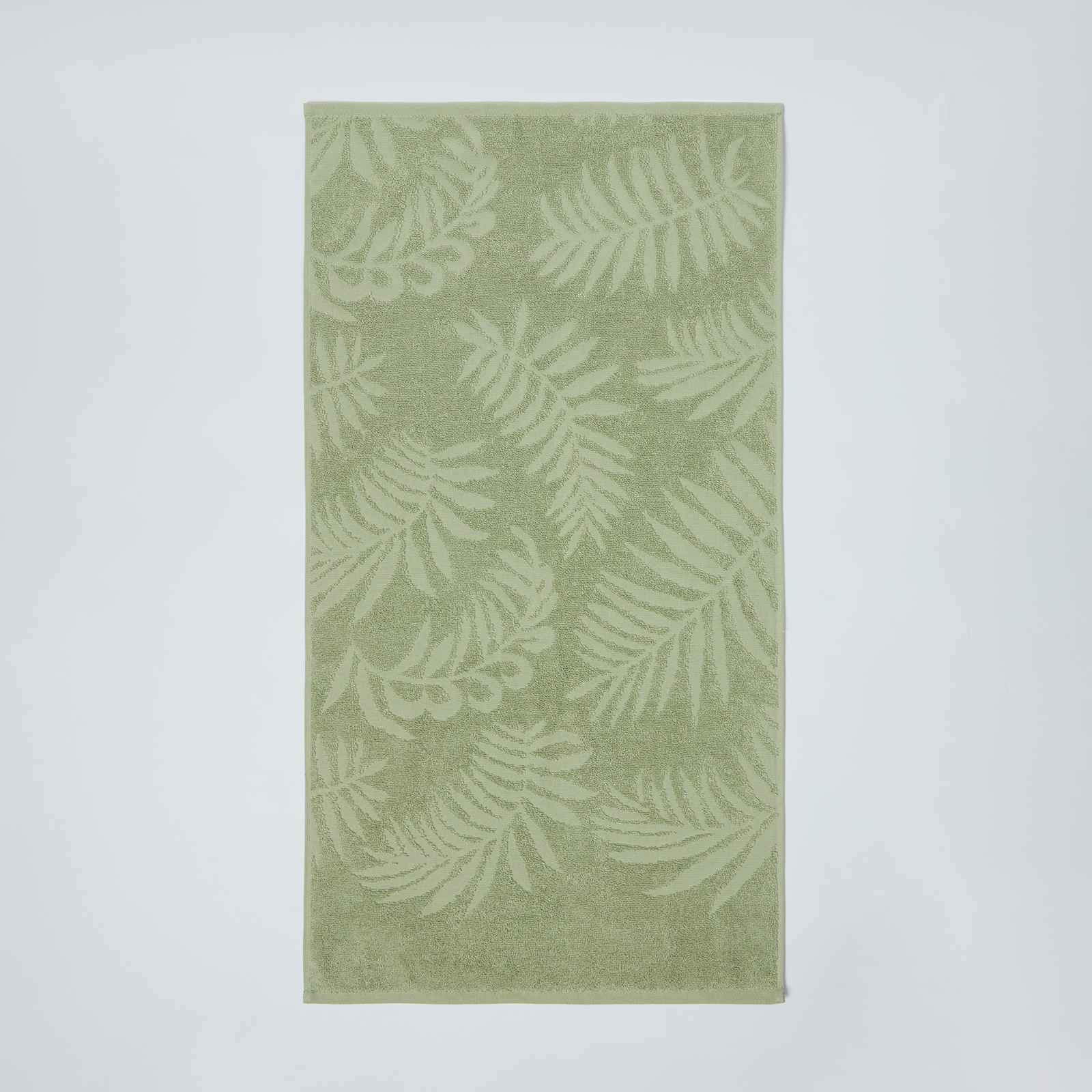 Полотенце махровое Тропико/Tropico, зеленое