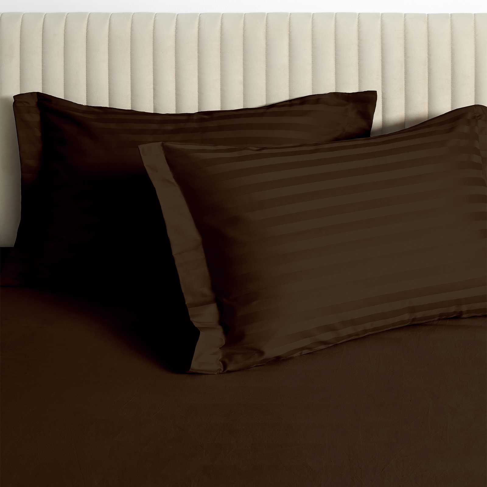 Комплект наволочек Корица/Cinnamon с ушками