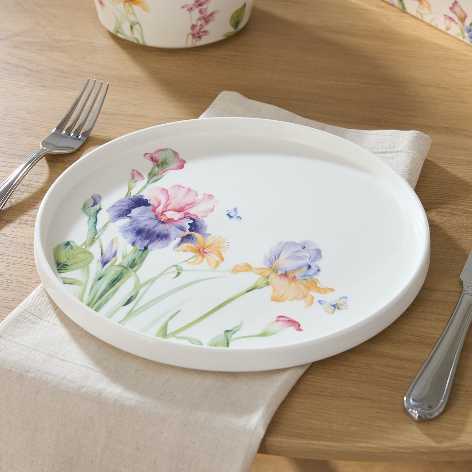 Тарелка Ирисы/Irises II