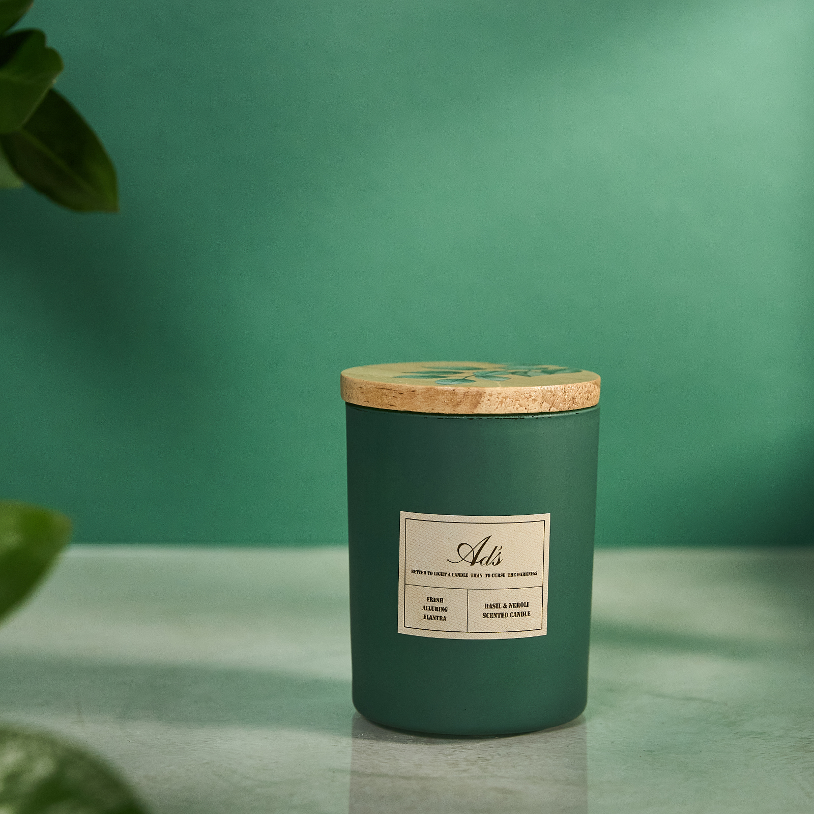 Свеча ароматическая Green Tea, 190 гр.