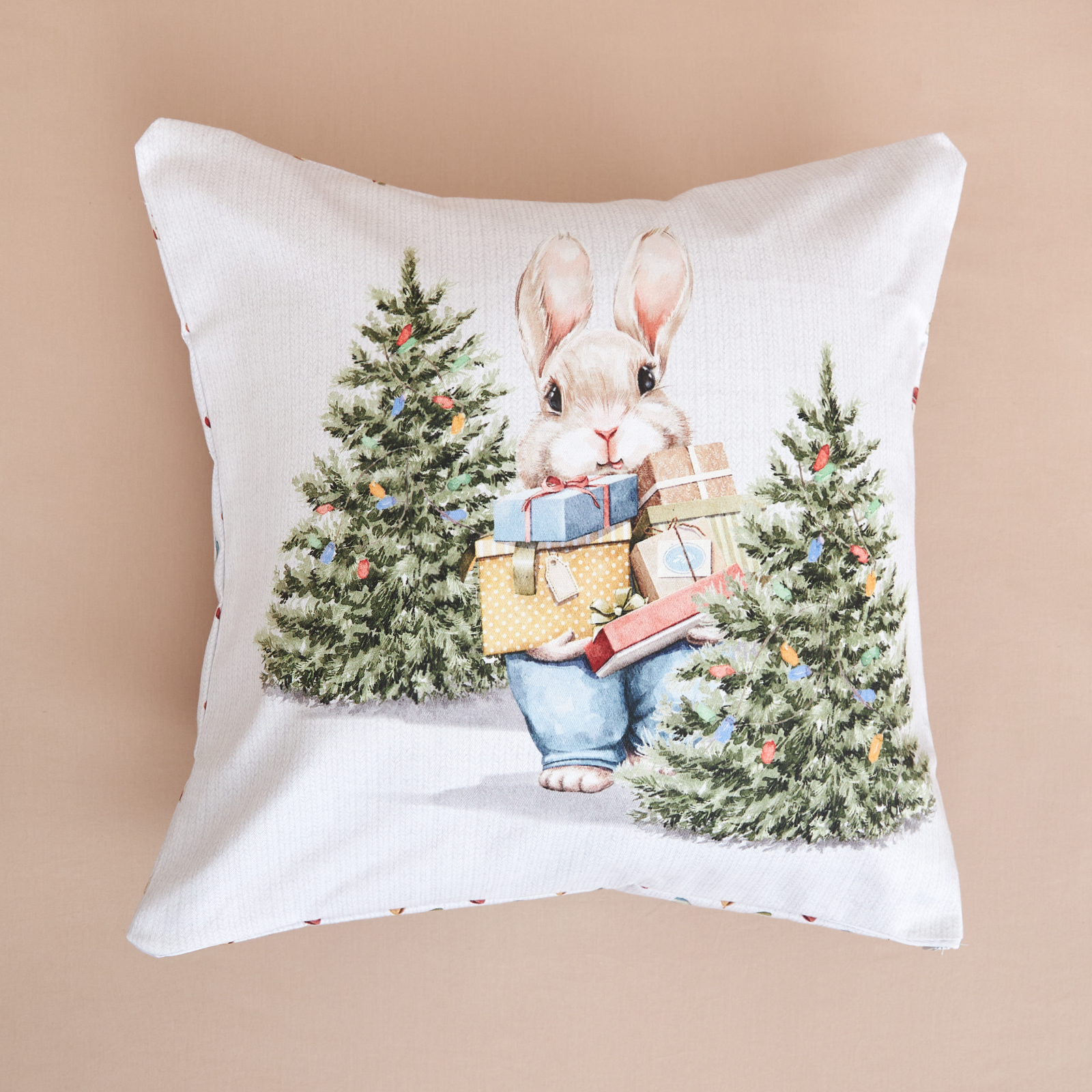 Наволочка декоративная Christmas Bunny Boy