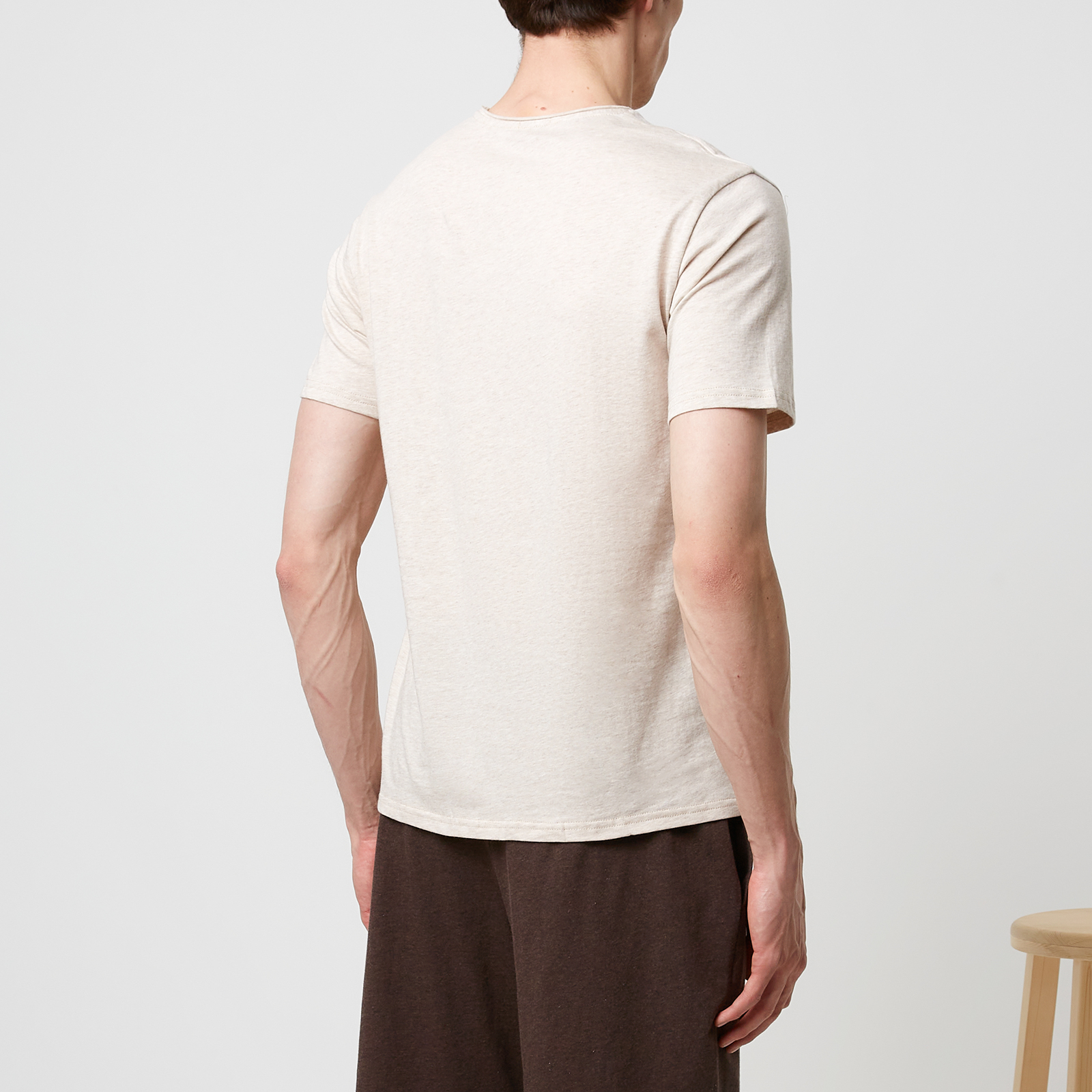 Пижама мужская Massimo CozyHome, цвет бежевый, размер 50-52 - фото 3