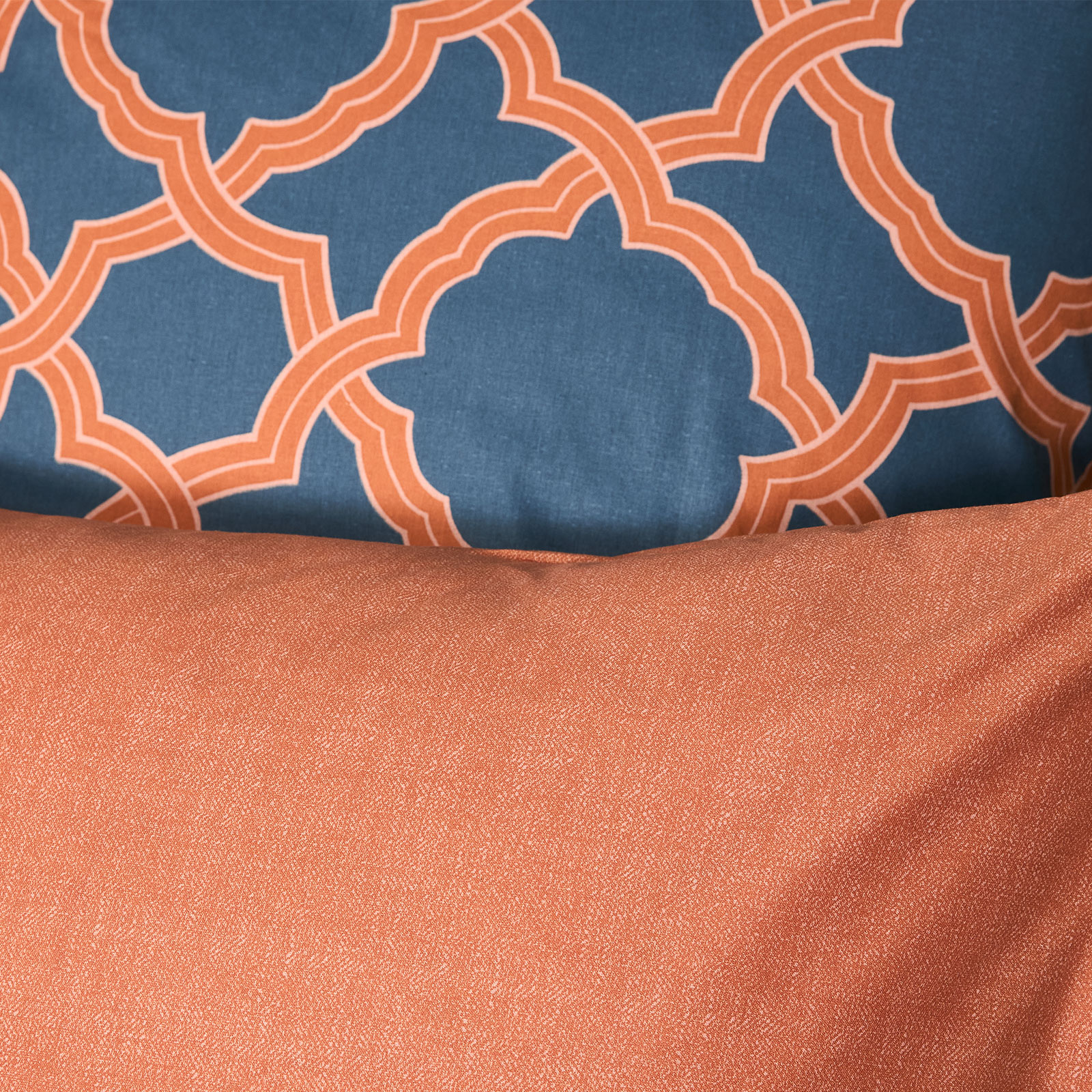 Постельное белье Tangeri CozyHome, цвет оранжевый, размер Евро - фото 8