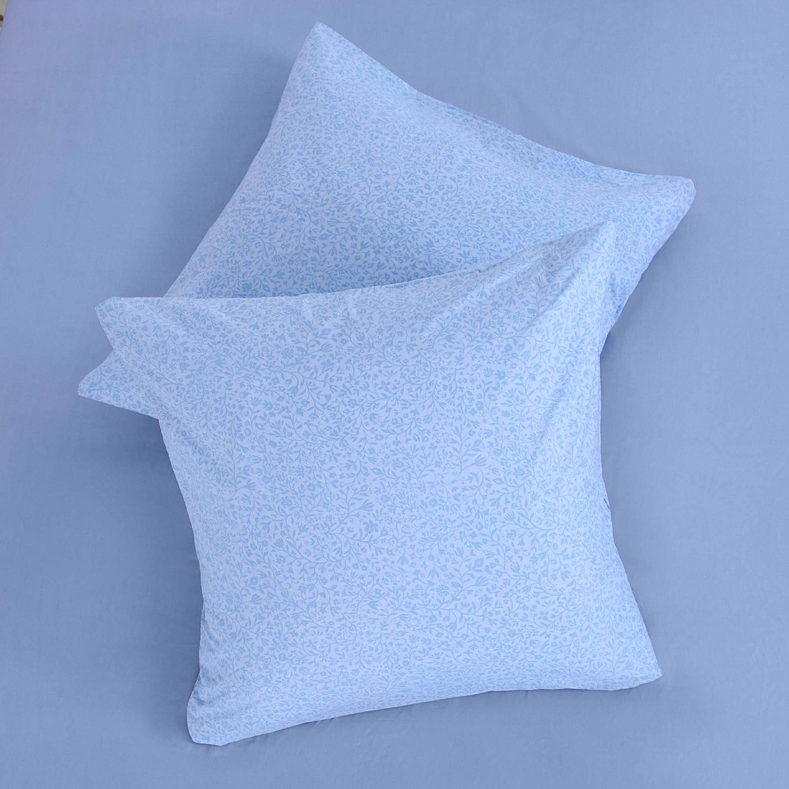 Комплект наволочек Osteria CozyHome, цвет голубой, размер 70х70 - фото 1