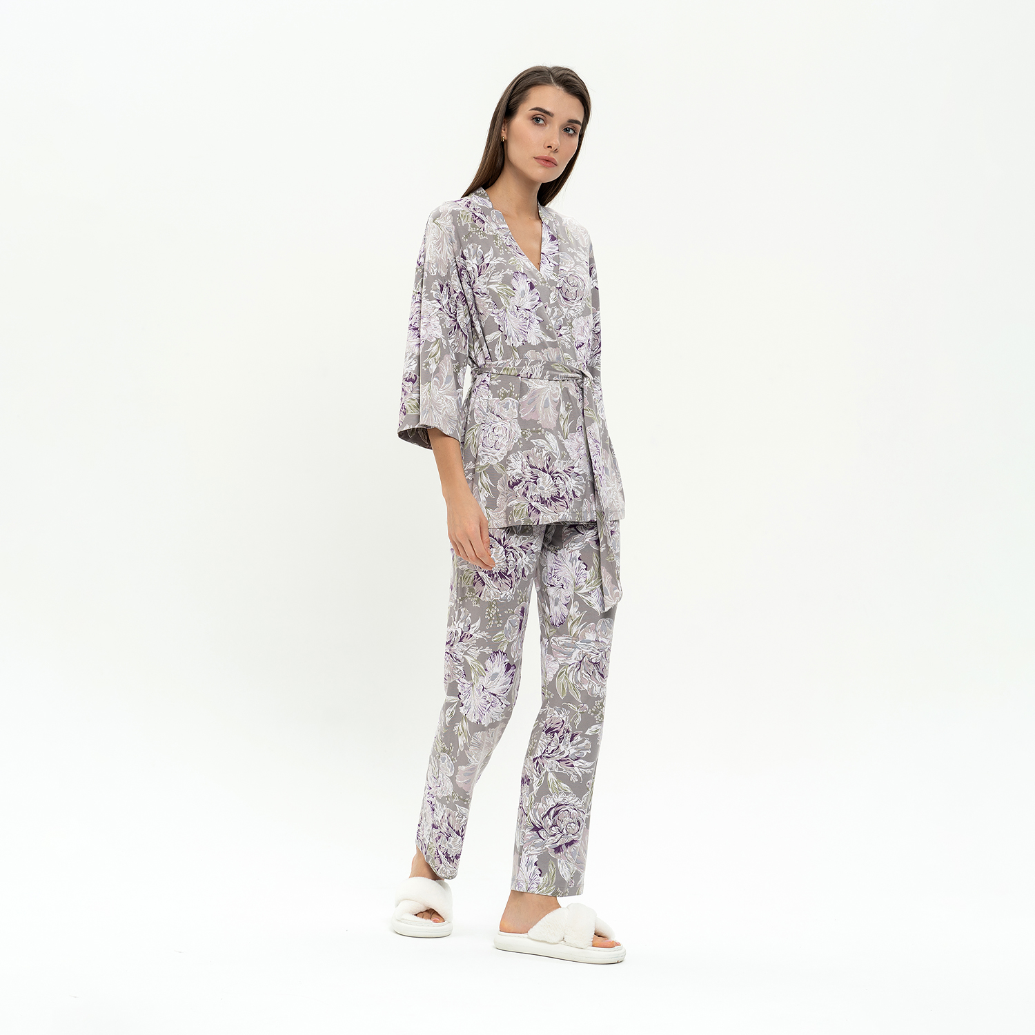 Пижама Doris Cooper III жен пижама с брюками арт 23 0411 серый р 50