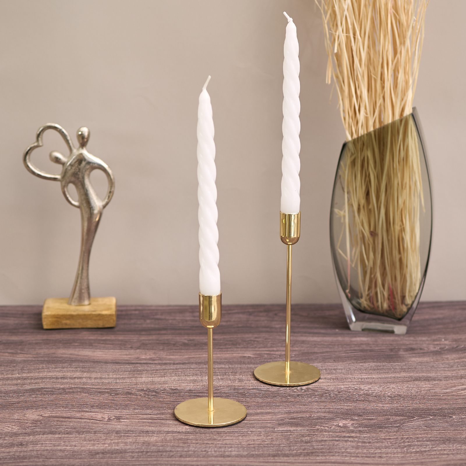 Набор свечей Candle light, белый гостиная композиция 14 дуб ватан белый лак без подсветки без топов накладок