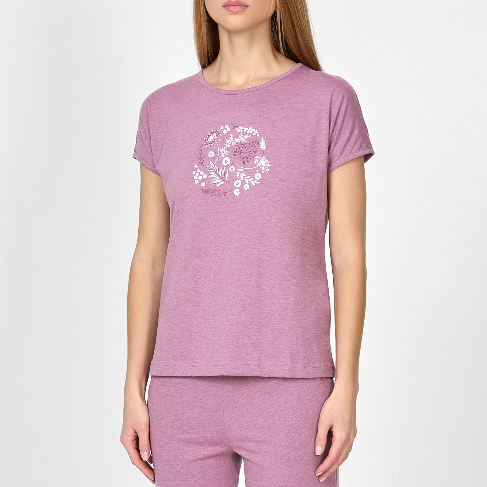 Пижама Аметист CozyHome, цвет лиловый, размер 48 - фото 3