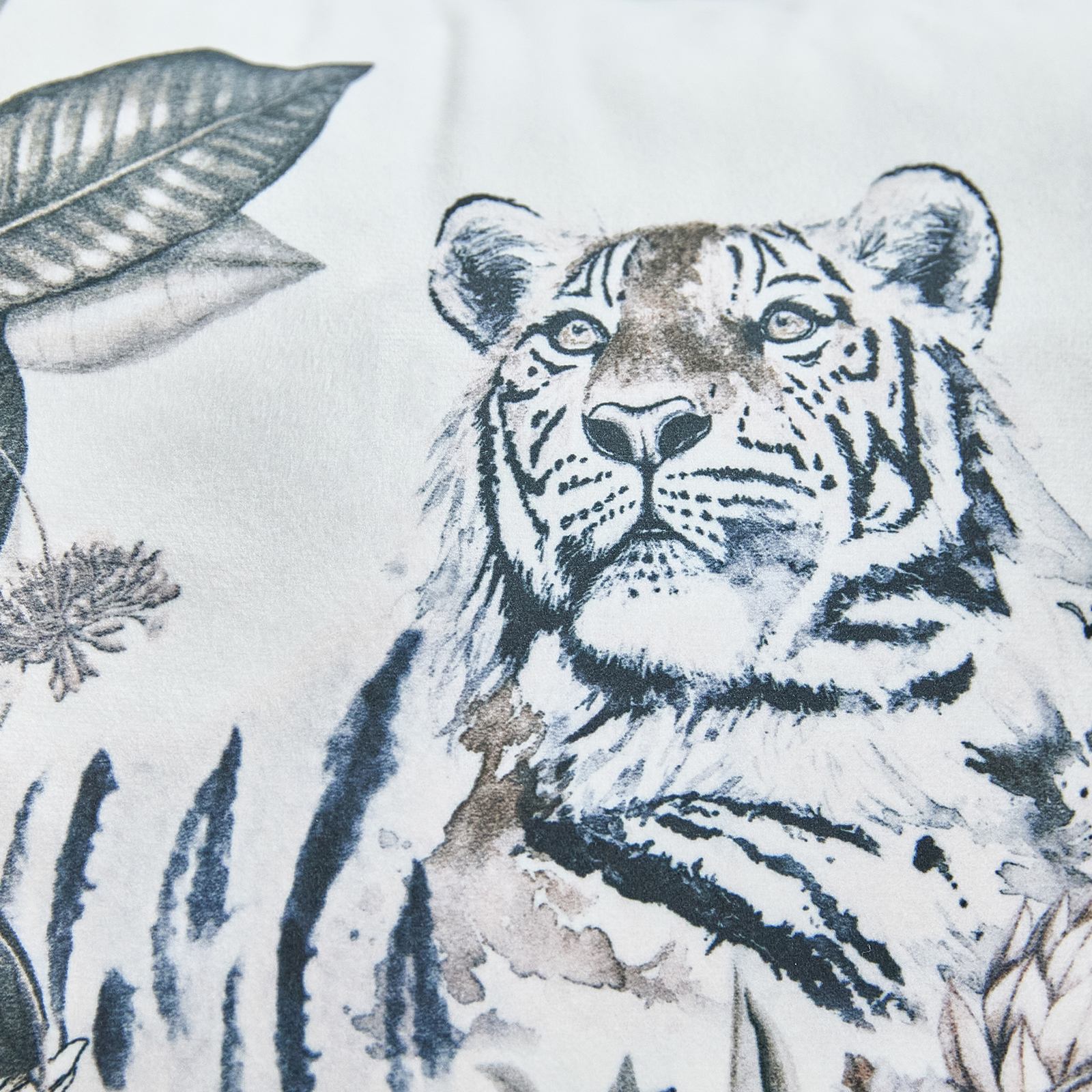 Наволочка декоративная Tigre bianca CozyHome, цвет молочный, размер 45х45 - фото 2