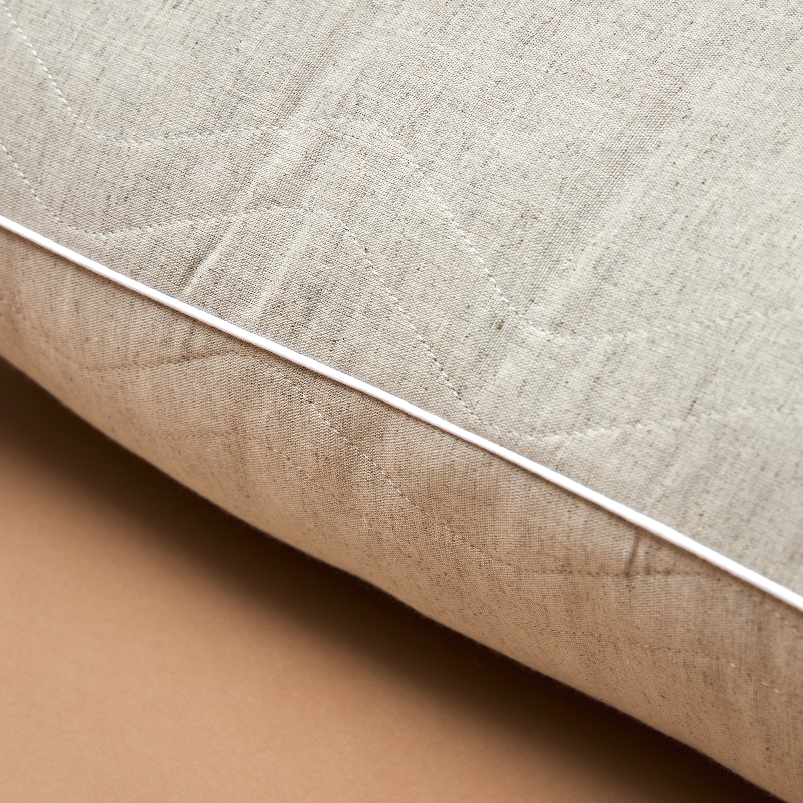 Подушка Linen CozyHome, цвет белый, размер 50х70 - фото 4
