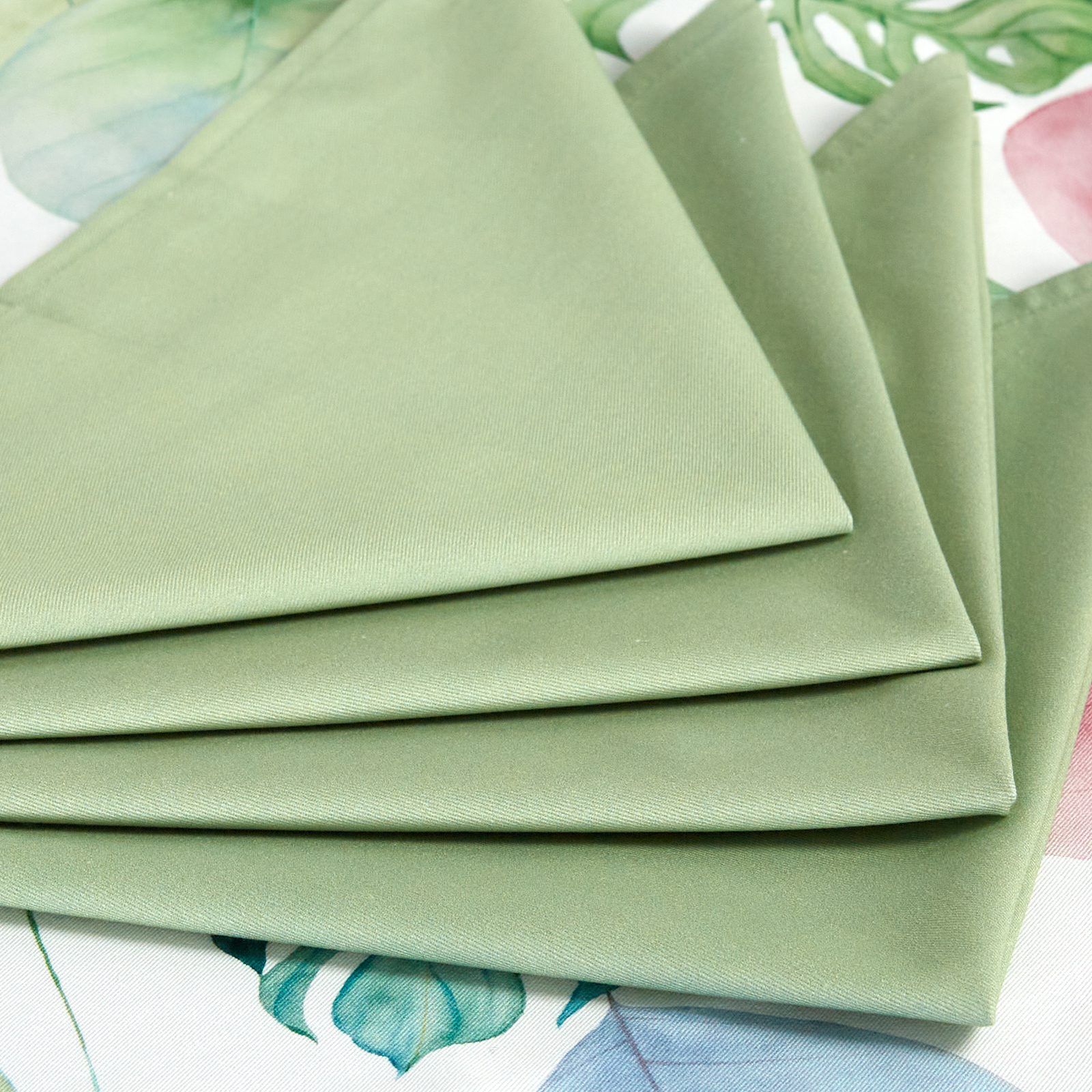 Набор салфеток Sigale CozyHome, цвет зеленый, размер Один размер - фото 2