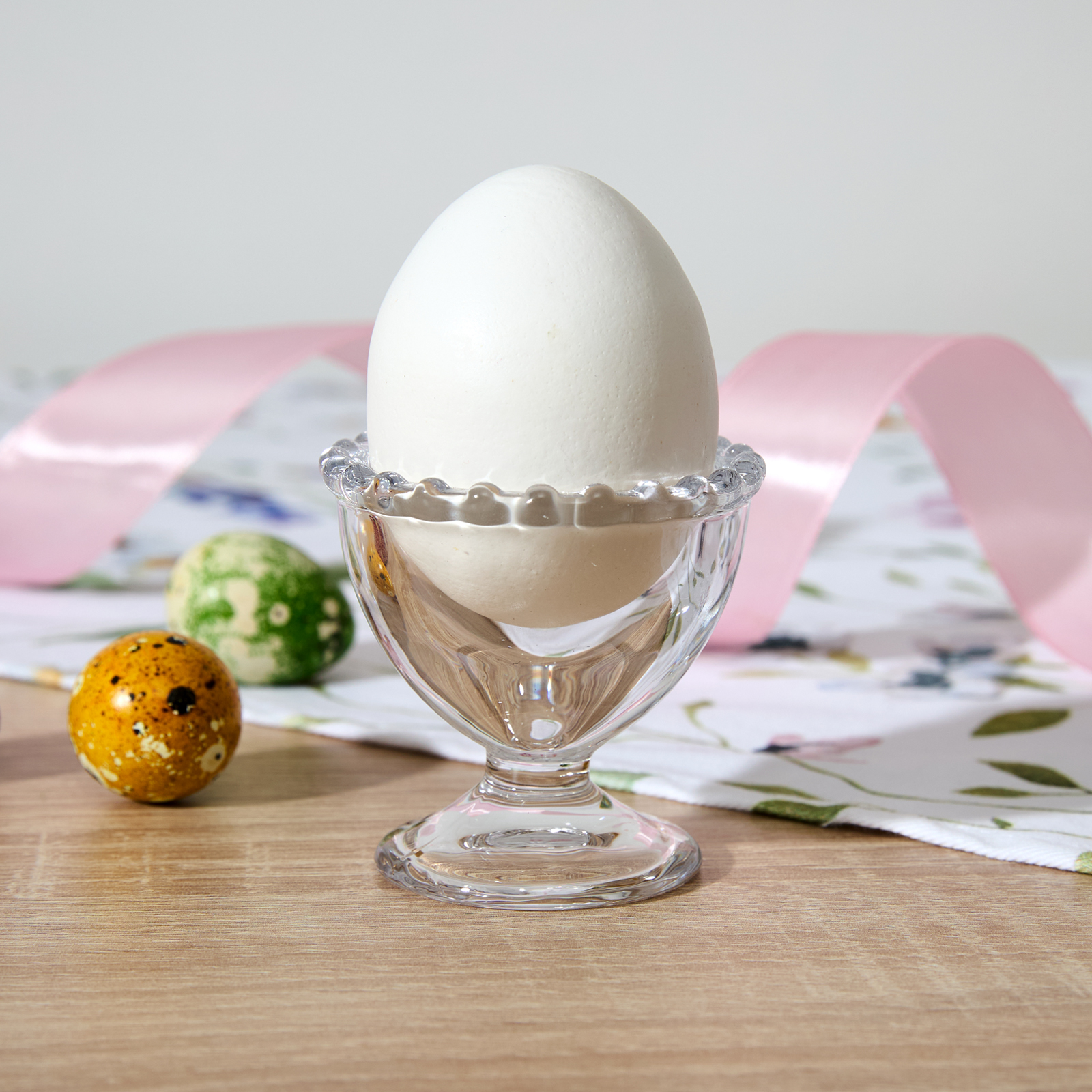 Подставка под яйцо Buona Pasqua II CozyHome, цвет прозрачный, размер Один размер