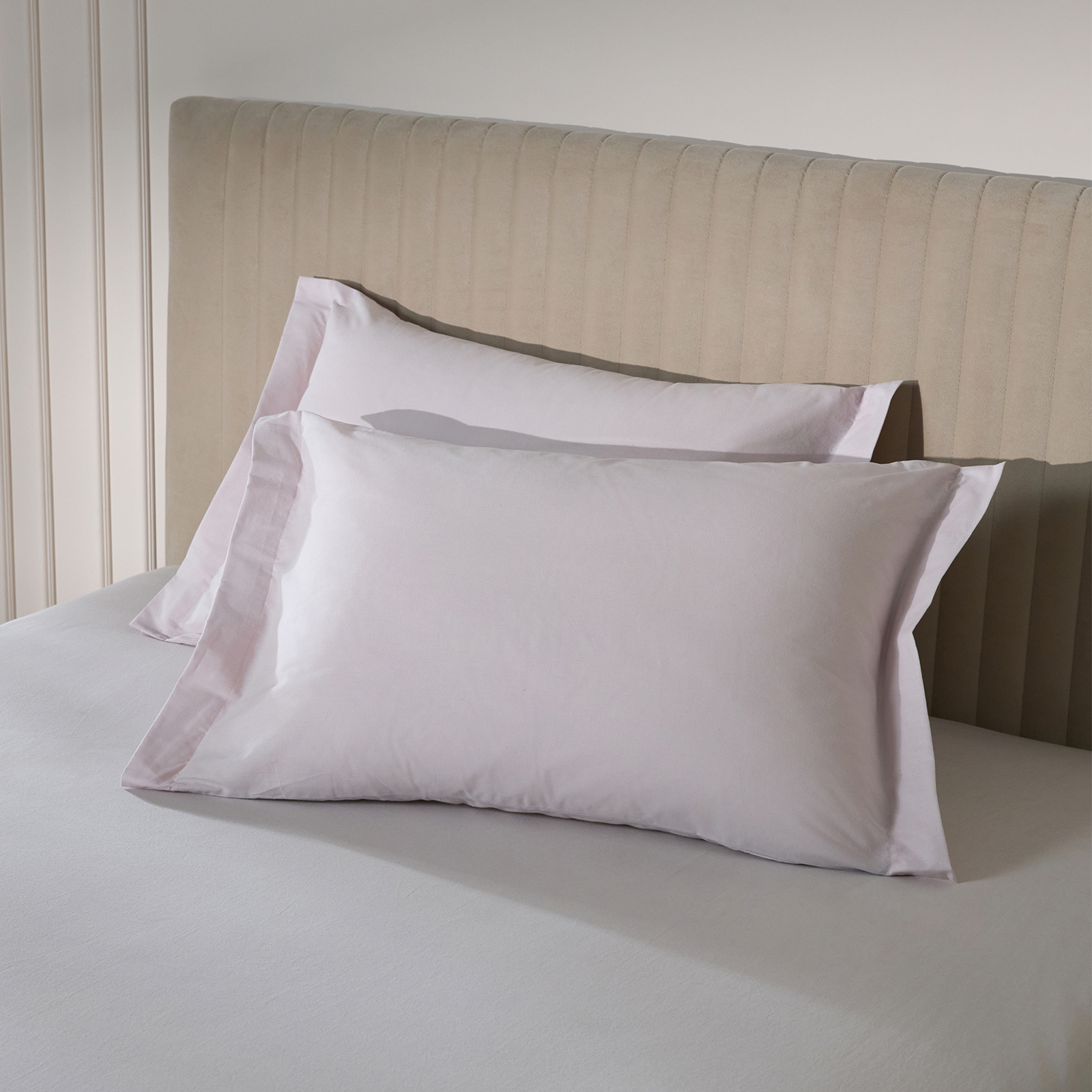 Комплект наволочек Шарлотта (светлый) с ушками