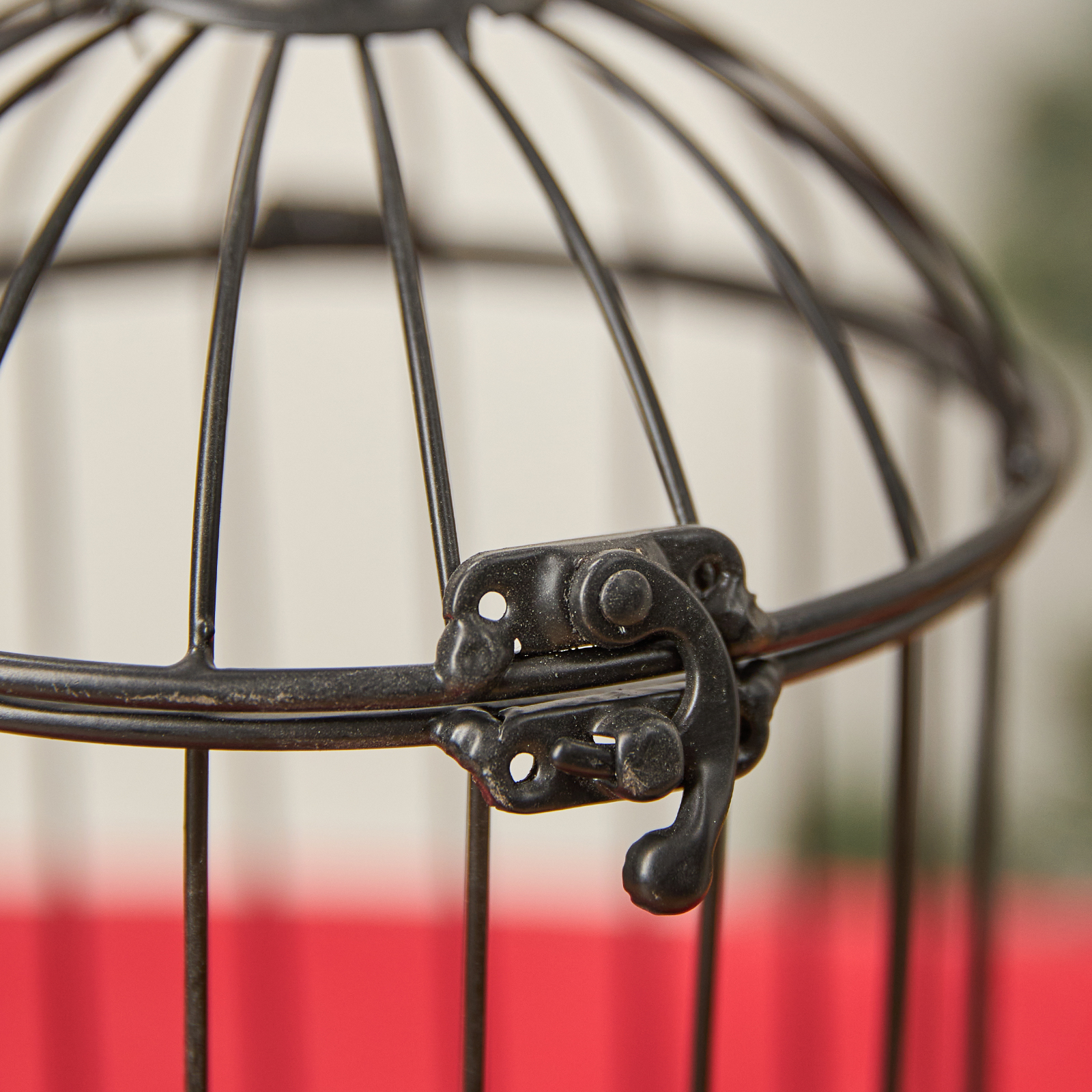 Клетка декоративная Bird's Cage CozyHome, цвет черный, размер 15х15х32 - фото 4